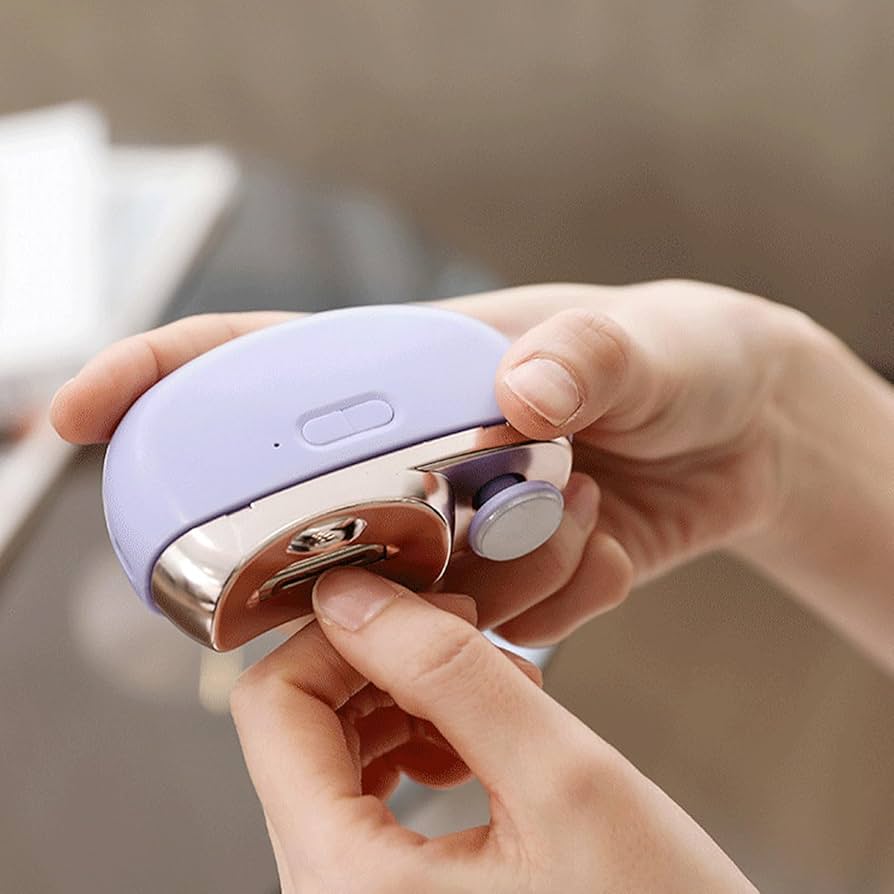 Safety Electric Nail Clipper Automatic Thick Nails Trimmer
