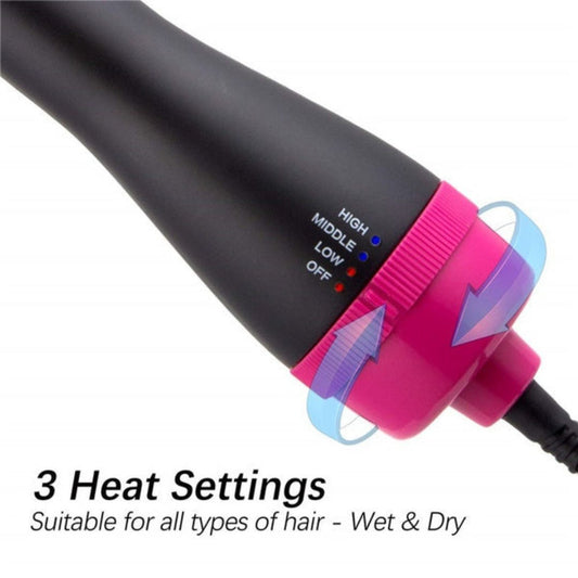 One Step Hot Air Brush ( Dryer + Straightener )