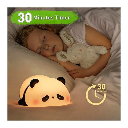 Lazy Panda Silicone Night Light