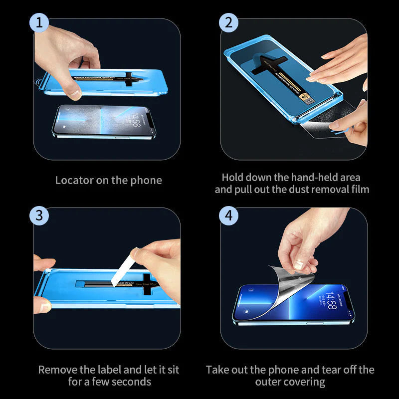 iPhone Privacy Protector (Tempered Glass)