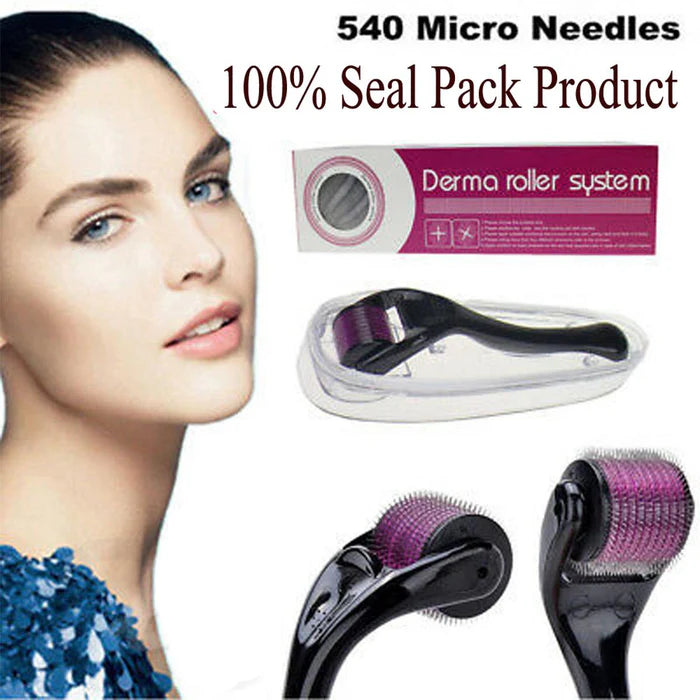 Derma Roller System for Hair And Skin 0.5 Mm Hair & Skin Care Derma Roller