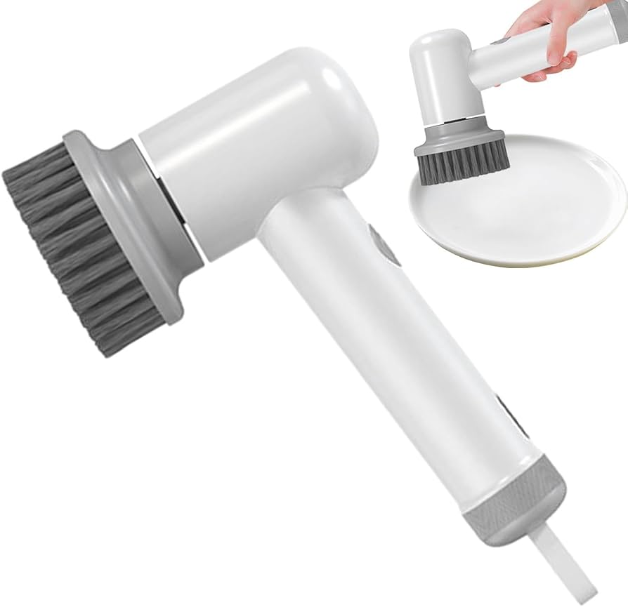 Electric spinner scrubber