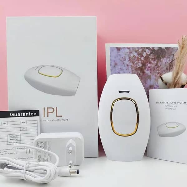 IPL Laser Hair Removal Device – White