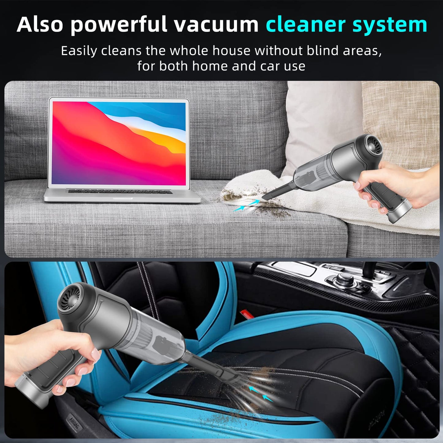 3 In 1 Portable Vacuum Cleaner