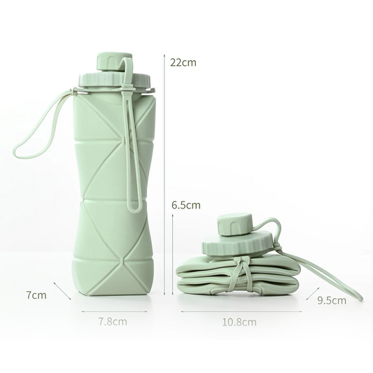Folding Silicon Water Bottle