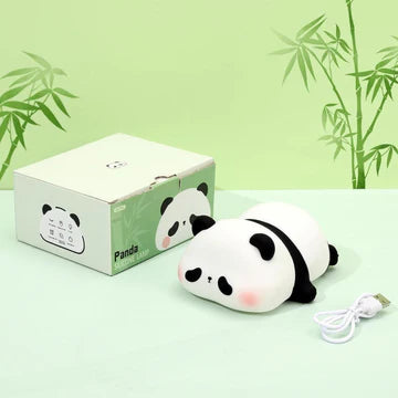 Lazy Panda Silicone Night Light