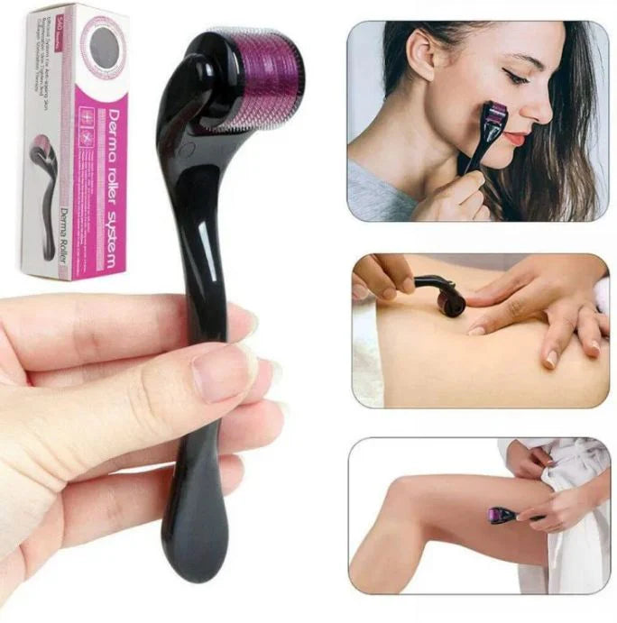 Derma Roller System for Hair And Skin 0.5 Mm Hair & Skin Care Derma Roller