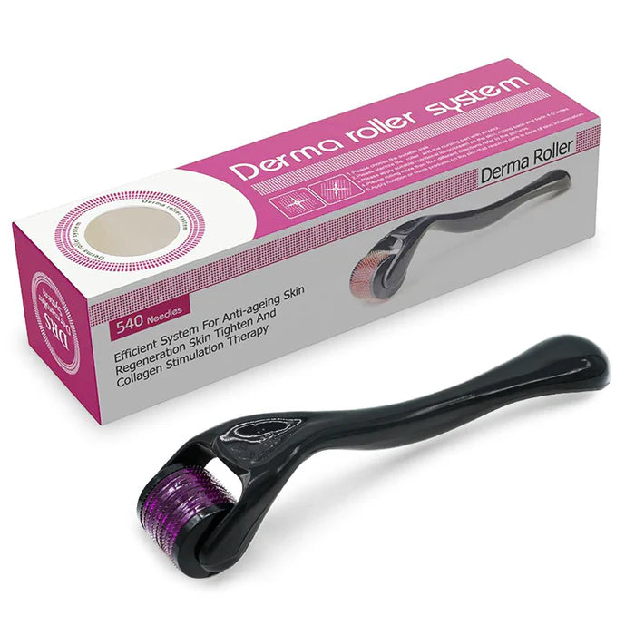 Derma Roller System for Hair And Skin 0.5 Mm Hair & Skin Care Derma Roller