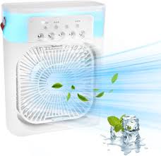 Portable Air Conditioner - Mini Evaporative Air Cooler Desk Air Conditioner Fan